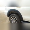 Расширители колесных арок Toyota Fortuner 2015-2019 (чёрные)