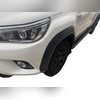 Расширители колесных арок Toyota Hilux REVO 2015-2018 (чёрные)