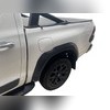 Расширители колесных арок Toyota Hilux REVO 2015-2018 (чёрные)