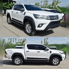 Расширители колесных арок Toyota Hilux REVO 2015-2018 (чёрные)