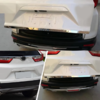 Накладка на нижнюю кромку крышки багажника Honda CR-V 5 2017-2023 (нержавеющая сталь)