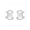 Накладки на зеркала Fiat Ducato 3 фургон 2006-2024 (Abs-хром)