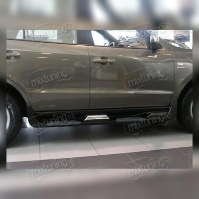 Правый порог SsangYong Kyron I 2005 - 2015 (копия оригинала - OEM Style)