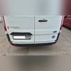 Накладка на задний бампер Ford Tourneo Custom 2013-нв (шлифованная)