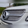 Решетка радиатора верхняя (лист) Mercedes-Benz E-class Coupe 2013-2016
