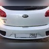 Накладка на кромку крышки багажника Kia Ceed 2012-2018 (нержавеющая сталь)