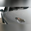 Накладки на дверные ручки (нержавеющая сталь) Renault Duster 2011-2018