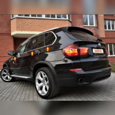 Нижние молдинги стекол (нержавеющая сталь) BMW X5 2006-2013