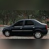 Нижние молдинги стекол Renault Logan 1 2004-2015, седан (нержавеющая сталь)