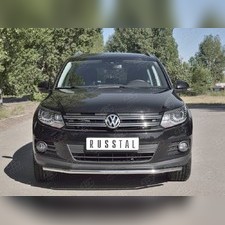 Защита переднего бампера (труба) для vw Tiguan 2011-2016 (диаметр 42 мм)