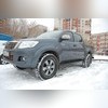 Комплект алюминиевых порогов, модель "New Star Black" (черные)
