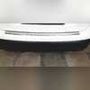 Накладка на задний бампер с загибом Nissan Qashqai 2014 - 2017 (сталь) Dubble