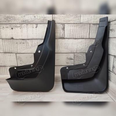 Брызговики передние Mercedes GLE Coupe (OEM) 2020-нв для автомобиля с порогами (левый и правый)