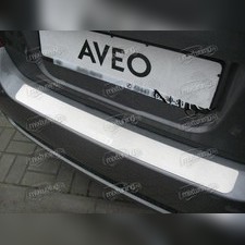 Накладка на задний бампер, модель "Premium"
