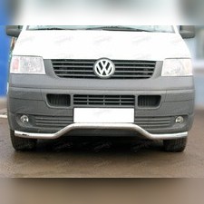 Дуга передняя по низу бампера (без листа защиты картера) 53 мм Volkswagen T5 Multivan 2003-2009