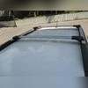 Багажник на крышу, аэродинамический с замком (цвет серый, 110 см)