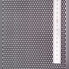 Сетка в бампера и решетку радиатора (алюминиевая, черная)