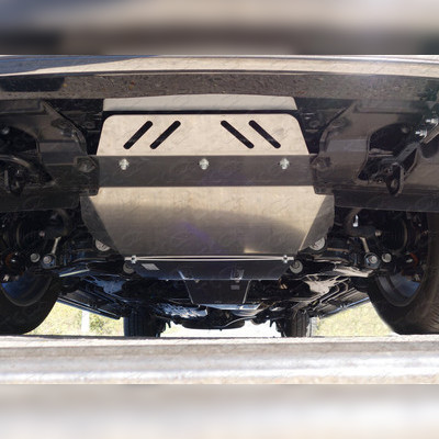 Защита радиатора (алюминий) 4 мм Lexus LX-570 2015-нв