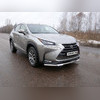 Накладка на решетку радиатора (треугольник) Lexus NX 200 (кроме F-Sport) 2014-2017