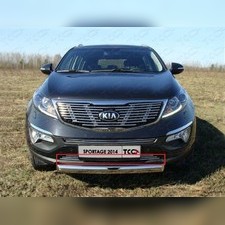 Накладка на решетку радиатора, нижняя 12 мм Kia Sportage 2014-2016