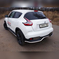 Защита заднего бампера 42,4 мм Nissan Juke (2WD) 2014-2019