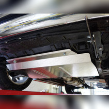 Защита картера и КПП (алюминий) 4мм Nissan Pathfinder 2013-нв