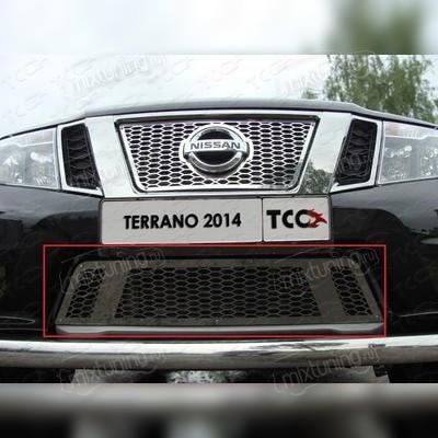 Накладка на решетку радиатора, нижняя (лист) Nissan Terrano 2014-нв