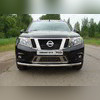 Накладка на решетку радиатора, нижняя (лист) Nissan Terrano 2014-нв