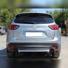 Защита заднего бампера (одинарная) 53 мм Mazda CX-5 2015-2017