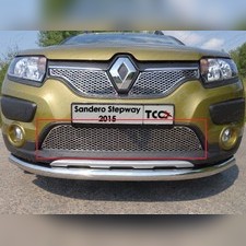 Накладка на решетку радиатора, нижняя (лист) Renault Sandero Stepway (5S) 2014-2018