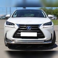 Дуга передняя низкая (радиусная двойная) 60 / 53 мм Lexus NX 2014-2017