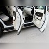 Пороги труба с проступью 76 мм Land Rover Range Rover Evoque 2011-нв
