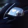 Накладки на зеркала (нержавеющая сталь) Audi Q7 2010-2015