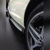Пороги, подножки, ступени Mercedes-Benz GLE W166 2015-2019 (OEM)