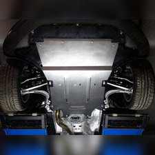 Защита картера и КПП (алюминий) 4мм Audi A4 2007-2015
