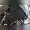 Защита картера двигателя и кпп Audi Q7 2015-2020 (Композит 8 мм) из 2х частей