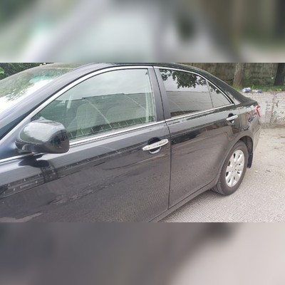 Накладки на ручки Toyota Camry 2006-2011 с одной личинкой под замок (ABS пластик)