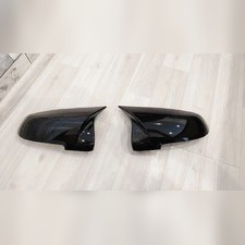 Корпус зеркал BMW 7 (F01/F02) 2008-2015 (чёрный глянец)