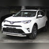 Защита переднего бампера (одинарная) 53 мм Toyota RAV 4 2015-2019