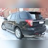 Пороги труба с площадкой (алюминиевый лист) d 60.3 мм