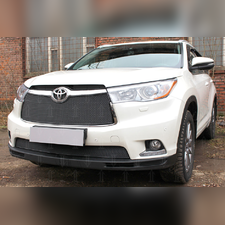 Решетка радиатора нижняя Toyota Highlander 2014 - 2016 "PREMIUM BLACK"