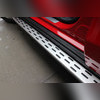 Пороги, подножки, ступени Mercedes-Benz GLA-class X156 2013-2019 (копия оригинала - OEM Style)