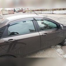 Дефлекторы окон Lada (ВАЗ) Vesta 2015 (седан)
