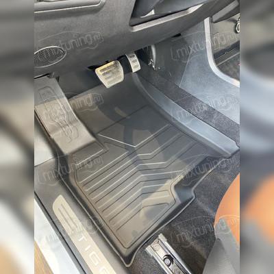 Ковры салона Chery Tiggo 8 PRO max 2022+ "3D LUX" (комплект), аналог ковров WeatherTech(США)