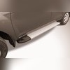 Комплект алюминиевых порогов, модель "Optima Silver"