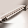 Комплект алюминиевых порогов, модель "Optima Silver"