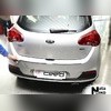 Накладки на задний бампер Kia Ceed 2012-2018