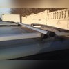 Багажник на рейлинги аэродинамический "Крепыш Аэро", длинна поперечин 140 сантиметров.