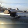 Багажник на рейлинги аэродинамический "Крепыш Аэро", длинна поперечин 140 сантиметров.