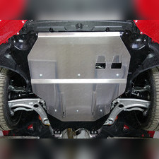 Защита картера и КПП (алюминий) 4мм Audi TT Coupе (8S) 2014-нв